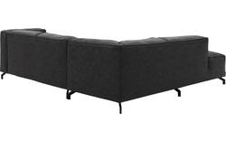 Goossens hoekbank calvin grijs micro leer - 8190320-634-01