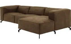 Goossens loungebank calvin groen micro leer - 8190322-626-02