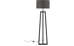 Goossens excellent vloerlamp rome zwart metaal - 8190344-02