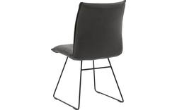 Goossens excellent eetkamerstoel nica grijs leer - 8190371-05