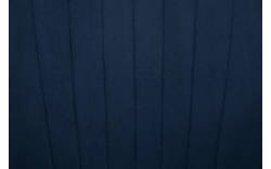 Goossens eetkamerstoel rob blauw stof - 8190376-02