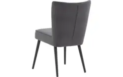 Goossens eetkamerstoel rob grijs stof - 8190377-02