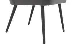 Goossens eetkamerstoel rob grijs stof - 8190378-02