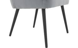 Goossens eetkamerstoel rob blauw stof - 8190379-02