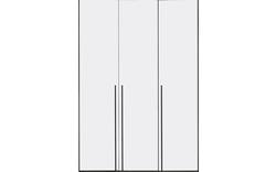 Goossens kledingkast easy storage ddk zwart hoogwaardig meubelplaat - 8190398-16