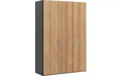 Goossens kledingkast easy storage ddk zwart hoogwaardig meubelplaat - 8190399-02