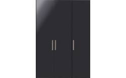 Goossens kledingkast easy storage ddk zwart hoogwaardig meubelplaat - 8190400-01