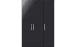 Goossens kledingkast easy storage ddk zwart hoogwaardig meubelplaat - 8190400-01