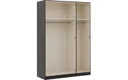 Goossens kledingkast easy storage ddk zwart hoogwaardig meubelplaat - 8190400-01