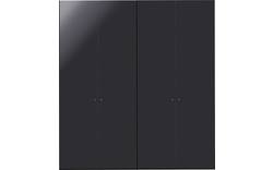 Goossens kledingkast easy storage ddk zwart hoogwaardig meubelplaat - 8190404-04