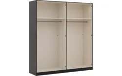 Goossens kledingkast easy storage ddk zwart hoogwaardig meubelplaat - 8190405-02