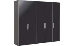 Goossens kledingkast easy storage ddk zwart hoogwaardig meubelplaat - 8190410-02
