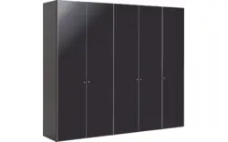 Goossens kledingkast easy storage ddk zwart hoogwaardig meubelplaat - 8190410-03
