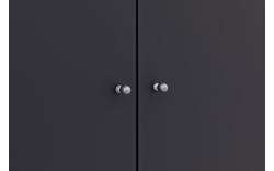 Goossens kledingkast easy storage ddk zwart hoogwaardig meubelplaat - 8190410-03