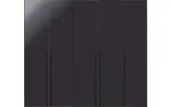Goossens kledingkast easy storage ddk zwart hoogwaardig meubelplaat - 8190410-14