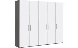 Goossens kledingkast easy storage ddk zwart hoogwaardig meubelplaat - 8190412-02