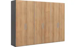 Goossens kledingkast easy storage ddk zwart hoogwaardig meubelplaat - 8190418-02