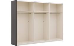 Goossens kledingkast easy storage ddk zwart hoogwaardig meubelplaat - 8190418-06