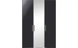 Goossens kledingkast easy storage ddk zwart hoogwaardig meubelplaat - 8190422-04