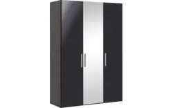 Goossens kledingkast easy storage ddk zwart hoogwaardig meubelplaat - 8190422-04