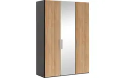 Goossens kledingkast easy storage ddk zwart hoogwaardig meubelplaat - 8190424-02