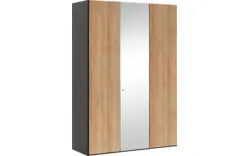 Goossens kledingkast easy storage ddk zwart hoogwaardig meubelplaat - 8190424-04