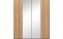Goossens kledingkast easy storage ddk zwart hoogwaardig meubelplaat - 8190430-04