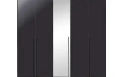 Goossens kledingkast easy storage ddk zwart hoogwaardig meubelplaat - 8190435-15