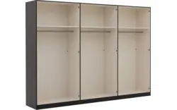 Goossens kledingkast easy storage ddk zwart hoogwaardig meubelplaat - 8190436-04