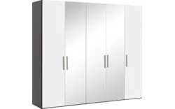 Goossens kledingkast easy storage ddk zwart hoogwaardig meubelplaat - 8190440-01