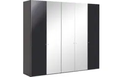 Goossens kledingkast easy storage ddk zwart hoogwaardig meubelplaat - 8190441-04