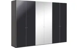 Goossens kledingkast easy storage ddk zwart hoogwaardig meubelplaat - 8190447-02