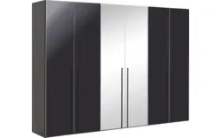 Goossens kledingkast easy storage ddk zwart hoogwaardig meubelplaat - 8190447-13