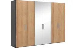 Goossens kledingkast easy storage ddk zwart hoogwaardig meubelplaat - 8190448-04