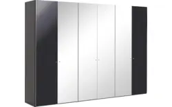 Goossens kledingkast easy storage ddk zwart hoogwaardig meubelplaat - 8190453-02