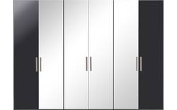 Goossens kledingkast easy storage ddk zwart hoogwaardig meubelplaat - 8190453-04