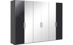 Goossens kledingkast easy storage ddk zwart hoogwaardig meubelplaat - 8190453-04