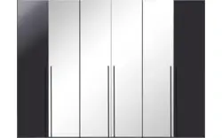Goossens kledingkast easy storage ddk zwart hoogwaardig meubelplaat - 8190453-13