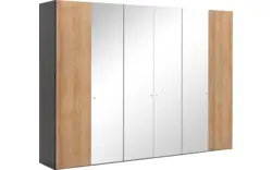 Goossens kledingkast easy storage ddk zwart hoogwaardig meubelplaat - 8190454-04