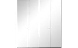Goossens kledingkast easy storage ddk zwart hoogwaardig meubelplaat - 8190459-04