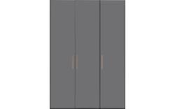 Goossens kledingkast easy storage ddk zwart hoogwaardig meubelplaat - 8190469-03