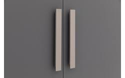 Goossens kledingkast easy storage ddk zwart hoogwaardig meubelplaat - 8190469-03