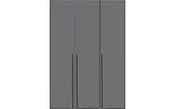 Goossens kledingkast easy storage ddk zwart hoogwaardig meubelplaat - 8190469-14
