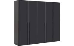 Goossens kledingkast easy storage ddk zwart hoogwaardig meubelplaat - 8190487-14