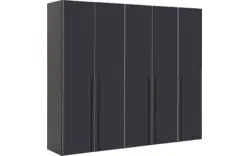 Goossens kledingkast easy storage ddk zwart hoogwaardig meubelplaat - 8190487-14