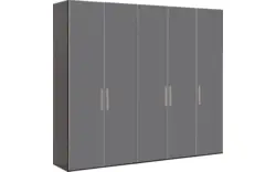 Goossens kledingkast easy storage ddk zwart hoogwaardig meubelplaat - 8190490-02