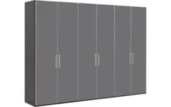 Goossens kledingkast easy storage ddk zwart hoogwaardig meubelplaat - 8190500-02