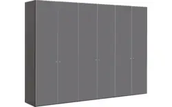 Goossens kledingkast easy storage ddk zwart hoogwaardig meubelplaat - 8190500-04