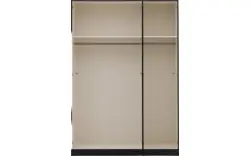 Goossens kledingkast easy storage ddk zwart hoogwaardig meubelplaat - 8190510-04