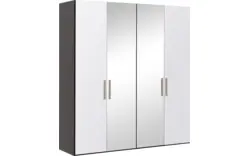 Goossens kledingkast easy storage ddk zwart hoogwaardig meubelplaat - 8190517-02